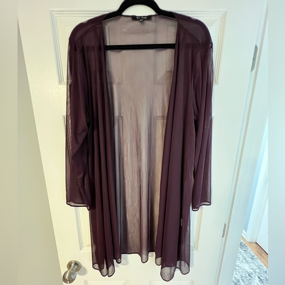 Blu Sage mesh cardigan/cover up 18w